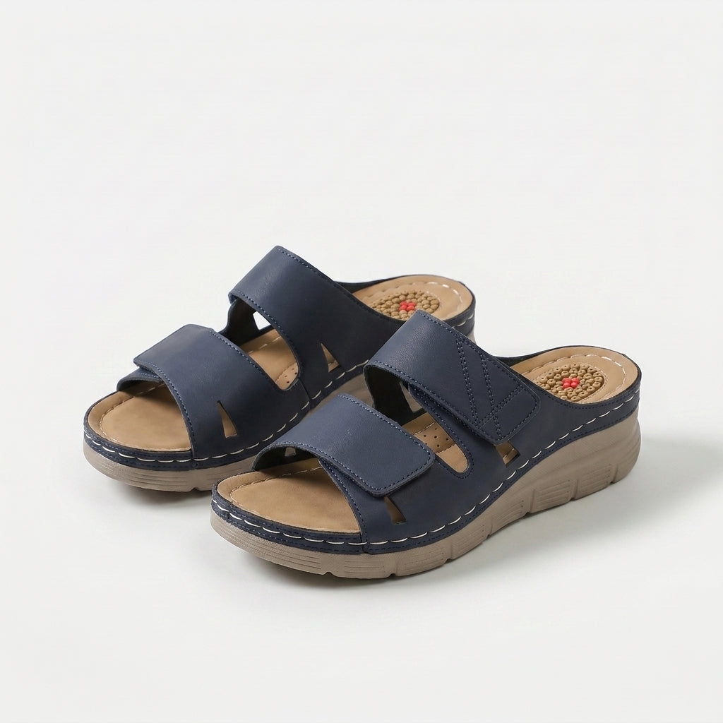 Dalia Massage Footbed Sandal — Kolvia women's comfort footwear — view 10