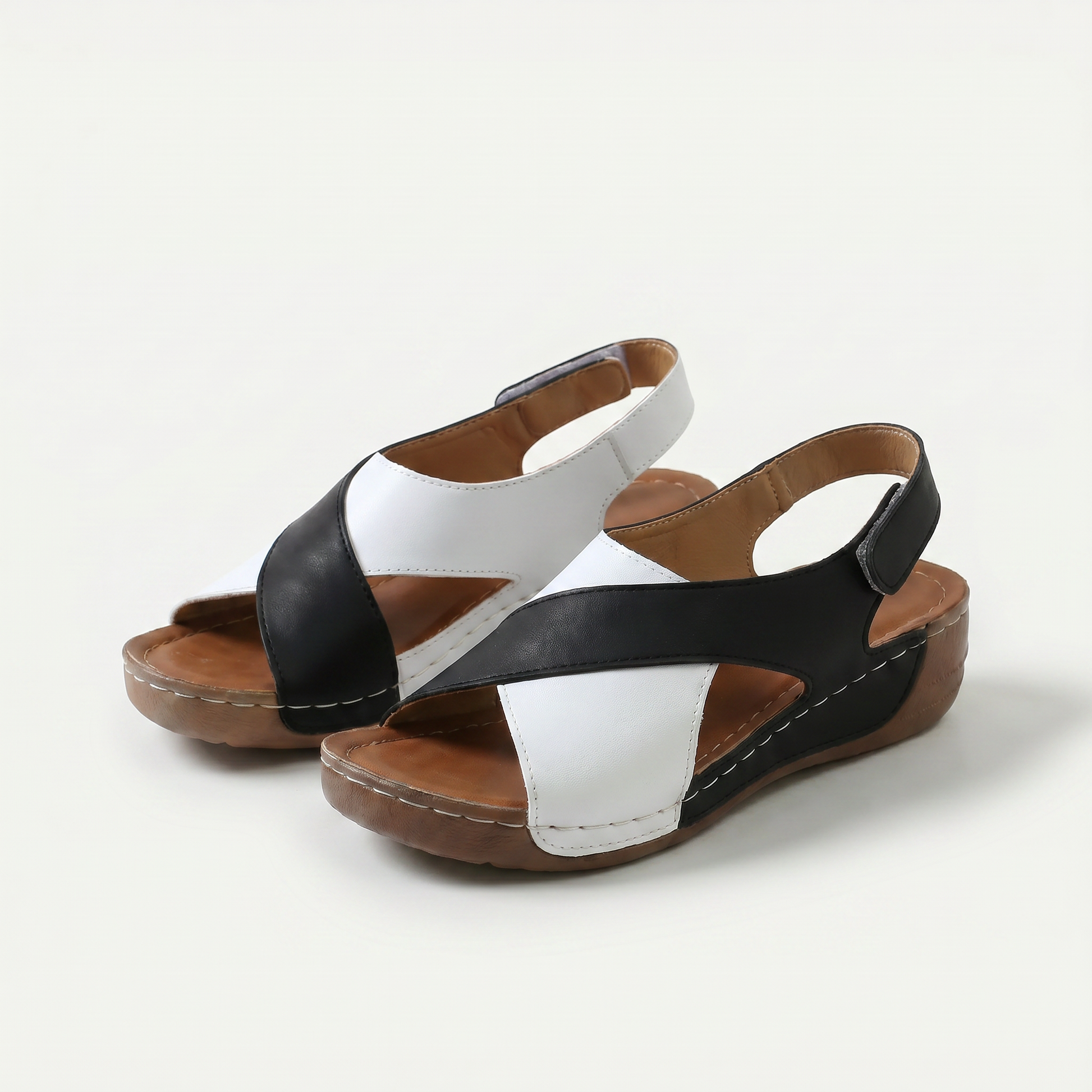 Nicole Open-Toe Comfort Sandal — Kolvia women's comfort footwear — view 3