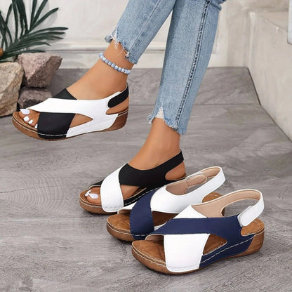 Nicole Open-Toe Comfort Sandal — Kolvia women's comfort footwear — view 11