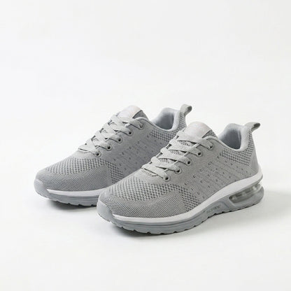 Willa Stretch Comfort Sneaker — All Gray — Kolvia women's comfort footwear — view 1